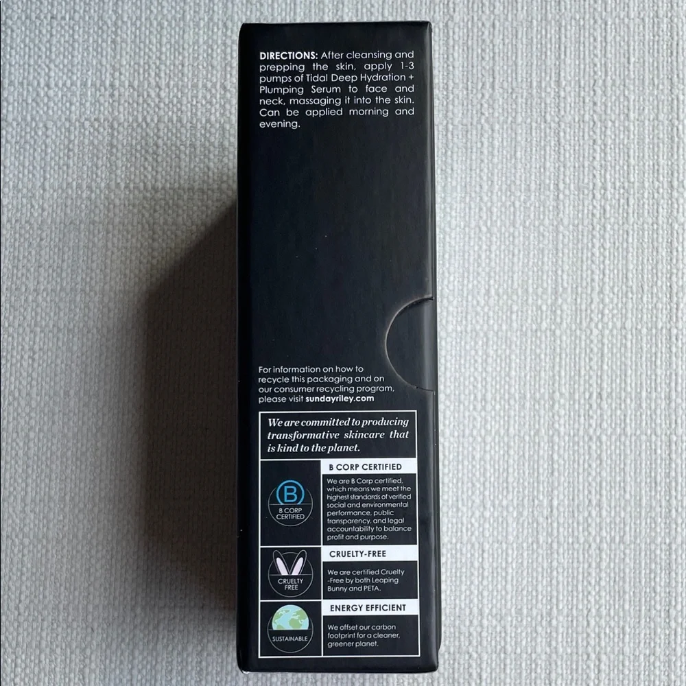 Sunday Riley Tidal Deep Hydration + Plumping Serum